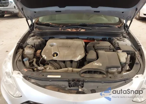 2013 Hyundai Sonata Hybrid z USA, uszkodzony, nr VIN KMHEC4A4XDA051068